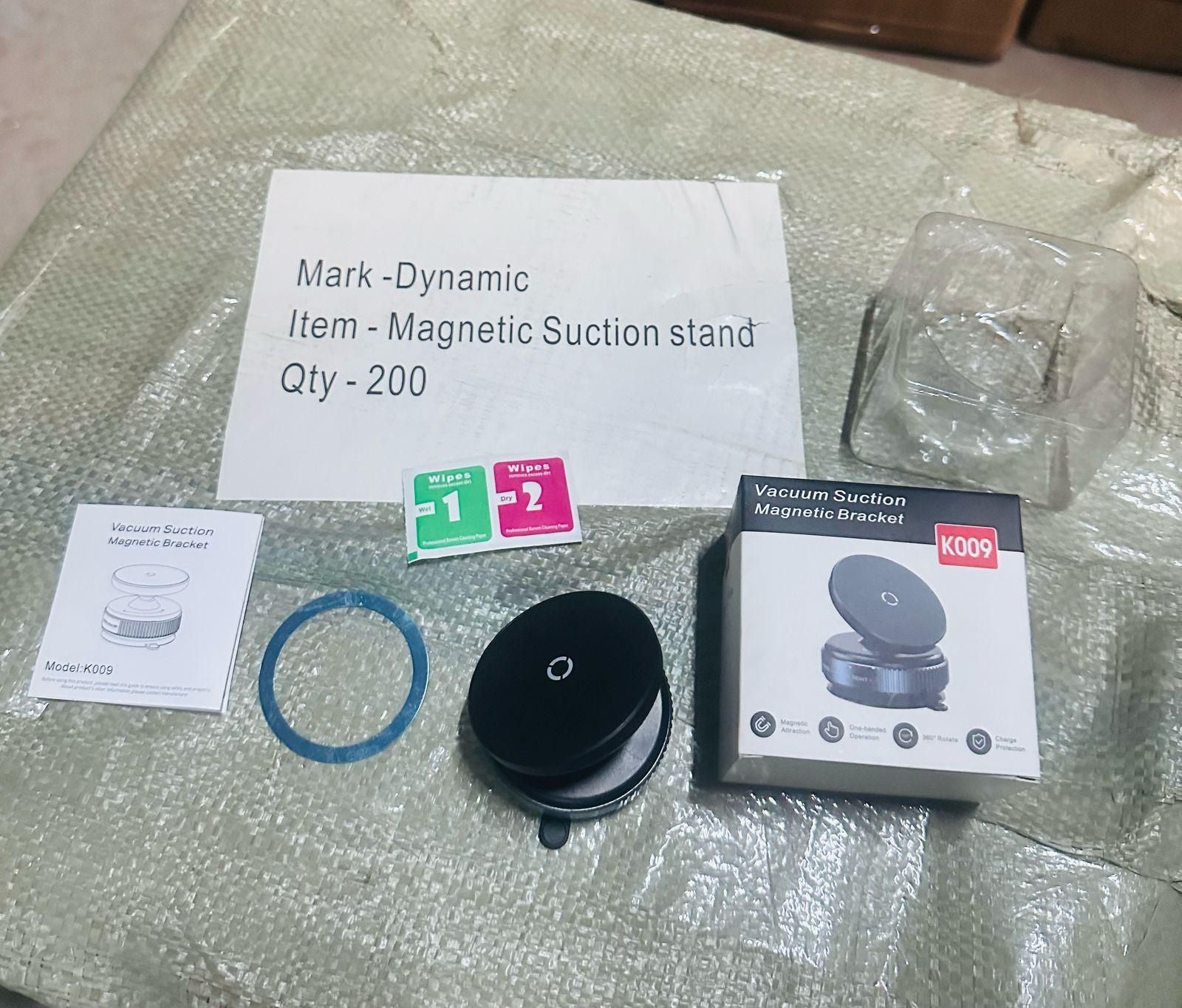 STARQ 360° Vaccum Magnetic Phones Holder, Magnetic Car Phone Mount, Hands-Free Suction Cup Phones Holder for