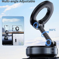 STARQ 360° Vaccum Magnetic Phones Holder, Magnetic Car Phone Mount, Hands-Free Suction Cup Phones Holder for
